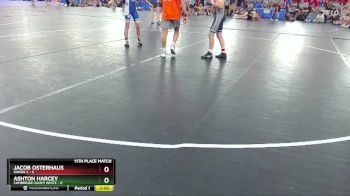 106 lbs Placement (16 Team) - Jacob Osterhaus, Xavier 2 vs Ashton Harcey, Cambridge-Isanti White