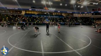 140 lbs Cons. Round 3 - Kimora Owens, Williamsburg vs Jorja Johnson, Waukon