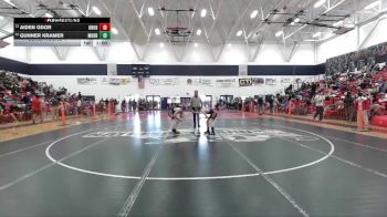 Boys 115 lbs Cons. Round 1 - Gunner Kramer, Modoc Boys vs Aiden Odor, Oroville Boys