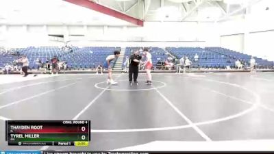 160 lbs Cons. Round 4 - Thayden Root, IL vs Tyrel Miller, OH