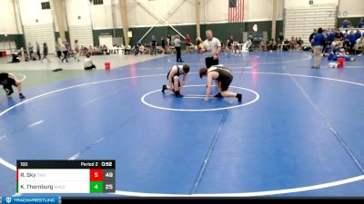 225 lbs Round 2 (8 Team) - Jack Axis, Columbus Wrestling Organization vs Thatcher Whiting, Kearney Matcats - Gold