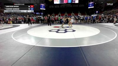 144 lbs Cons. Quarters - Greyson Music, PA vs Hunter Gordon, TX