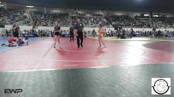 101 lbs Round Of 64 - Madison Woodward, McAlester vs Lexi Wiltshire, Tecumseh