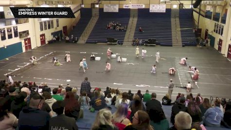 Empress Winter Guard "Hamilton NJ" at 2026 WGI Guard Philadelphia Regional+