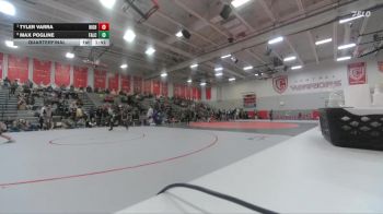 150 lbs Quarterfinal - Tyler Varra, Highland vs Max Pogline, Falcon
