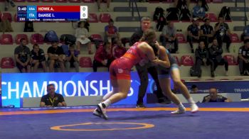 55 kg 1/8 Final - Alisha Sue Howk, United States vs Immacolata Danise, Italy