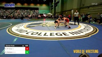 70 lbs Quarterfinal - Declan Rickel-Cruz, Team Aggression vs Ryker Rollans, Gold Rush Wrestling Academy