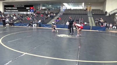 124 lbs Cons. Round 2 - Alyssa Jones, Minot State vs Elena Rameriz, Vanguard