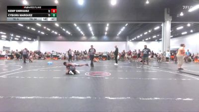 60 lbs Round 1 (8 Team) - Kemp Enriquez, Takedown Elite vs Cyborg Marquez, Top Rank