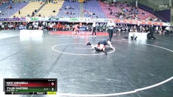 133 lbs Semis (4 Team) - Tyler Masters, Ashland vs Nick Varanelli, Indianapolis