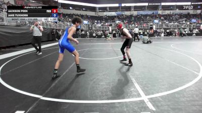 115 lbs Round Of 32 - Jackson Peek, Phenom vs Jake Tuxhorn, .