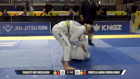 Priscylla Laurha Ferreira Gomes vs Charlotte Grey McCullough 2025 Pan Jiu Jitsu IBJJF Championship