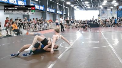 152 lbs Rr Rnd 1 - Elliott Crews, 5forty Brawlers vs Brayden Kreikemeier, Team Nebraska
