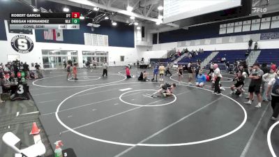 144 lbs Cons. Semi - Robert Garcia, Team Credo vs Deegan Hernandez, Martin Luther King