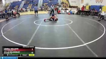 138 lbs Placement (16 Team) - Jewell Williams, Team Barracuda vs Dylan Billingsley, AP X Kame