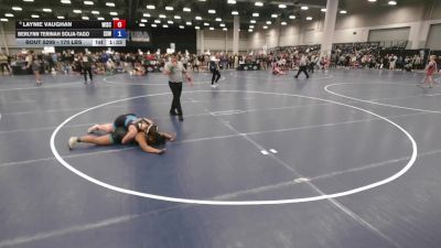 170 lbs Champ. Rd Of 16 - Laynie Vaughan, Wisconsin vs Berlynn TeRinah Solia-Tago, Surfside X Wrestling