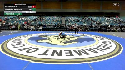 125 lbs Quarterfinal - Noah Gurule, New Mexico Highlands vs Dayson Torgerson, UNATT-Colorado Mesa