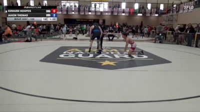 144 lbs Cons. Round 3 - Edward Hoopes, Iowa vs Jaxon Themas, Iowa
