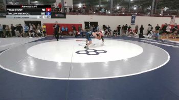92 kg Cons. Semis - Mac Stout, Pittsburgh Wrestling Club vs Dillon Bechtold, Buffalo Valley Regional Training Center