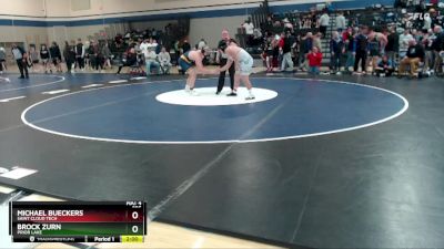 285 lbs Champ. Round 2 - Michael Bueckers, Saint Cloud Tech vs Brock Zurn, Prior Lake