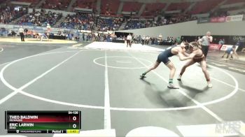 5A-126 lbs Quarterfinal - Eric Larwin, Bend vs Theo Baldwin, Milwaukie