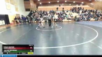 126 lbs Champ. Round 1 - Jacob Sieminski, Sweet Home vs Cole Hester, Baker/Powder Valley