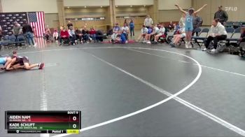 80 lbs Round 3 (8 Team) - Kade Schuft, Cleveland Wrestling vs Aiden Nam, Glasgow WA