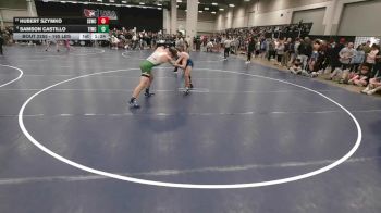 165 lbs Semis - Samson Castillo, Team Idaho Wrestling Club vs Hubert Szymko, South Side Wrestling Club