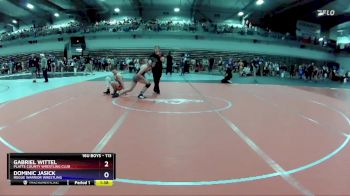 113 lbs Cons. Round 1 - Gabriel Wittel, Platte County Wrestling Club vs Dominic Jasick, Rogue Warrior Wrestling