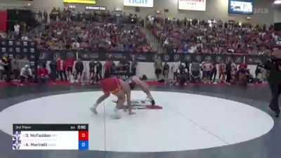 79 kg 3rd Place - David McFadden, Pennsylvania RTC / TMWC vs Alex Marinelli, Hawkeye Wrestling Club / TMWC