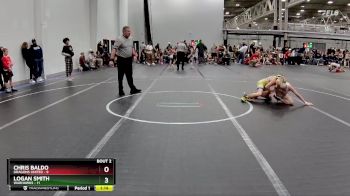 88 lbs Round 1 (4 Team) - Chris Baldo, Dragons United vs Logan Smith, Warhawks