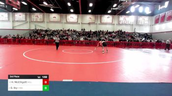 144 lbs 3rd Place - Henry McElligott, Holliston vs Gavin Iby, Lynnfield/N.Reading