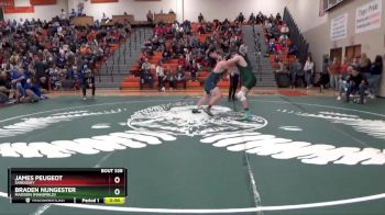 215 lbs Cons. Round 3 - BRADEN NUNGESTER, Madison (Mansfield) vs James Peugeot, Sandusky