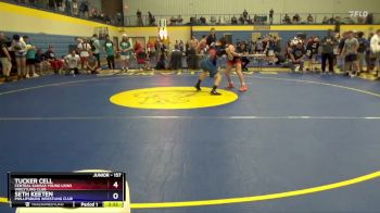157 lbs Quarterfinal - Tucker Cell, Central Kansas Young Lions Wrestling Club vs Seth Keeten, Phillipsburg Wrestling Club