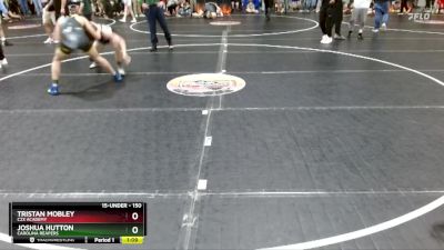 150 lbs Semifinal - Tristan Mobley, C2X Academy vs Joshua Hutton, Carolina Reapers