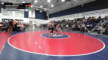 145 lbs 3rd Place Match - Jeszika Spraglin, Cypress vs Maiya Bradley, Vista Murrieta