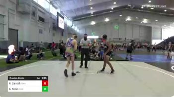 114 lbs Quarterfinal - Ryan Carroll, Granite WC vs Andrew Feist, Rooster Savage