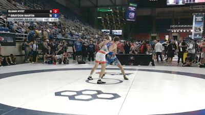 132 lbs Champ. Rd Of 32 - Elijah Hyet, Iowa vs Graydon Martin, Virginia