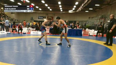 80kg Quarterfinal - Gurshan Thiara, Canadian Mal Wrestling vs Gleb Glazcov, Dinos Wrestling Club