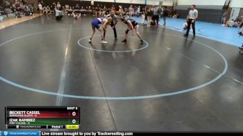 120 lbs Round 2 (10 Team) - Izak Ramirez, Fort Collins vs Beckett Cassel, Burns/Pine Bluffs