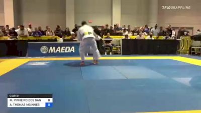 ANDRE GOMES REIS vs DOMINIQUE L. BELL 2021 World Master IBJJF Jiu-Jitsu Championship