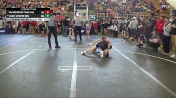 106 lbs Champ. Round 2 - Jackson Snyder SE2, Unaffiliated vs Luke Stover NE3, Donahue Wrestling Academy