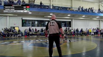 133 lbs Semifinal - Rocco Futia, Cortland State vs Daniel Haws, Centenary