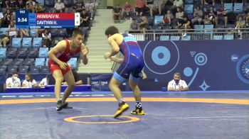 60 kg Qualif. - Miran Akimbaev, Kyrgyzstan vs Hakob Davtyan, Armenia