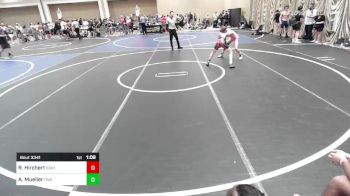 95 lbs Round Of 16 - Ryan Hirchert, Idaho Gold vs Aidan Mueller, Paw