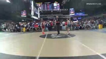 88 lbs Consi Of 8 #1 - Trenton Richwine, Kansas vs Josh Hall, Washington
