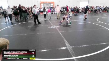 65 lbs Quarterfinal - Brantley Bravet-Morton, Spartanburg Wrestling Academy vs Emmett Nobles, Coastal Elite Wrestling