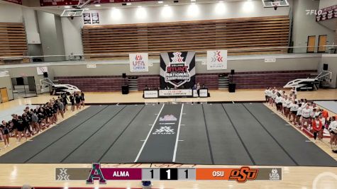 STUNT - Alma vs. Oklahoma State, Alma vs. Oklahoma State vs. - Club Semifinal