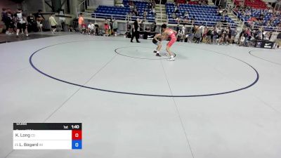 120 lbs Cons 64 #2 - Kash Long, CO vs Landen Bogard, WI