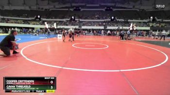 Rookie 3-5 64 Quarterfinal - Cavan Threlkeld, Poquoson Athletic Association vs Cooper Crittenden, Guerrilla Wrestling (GWA)